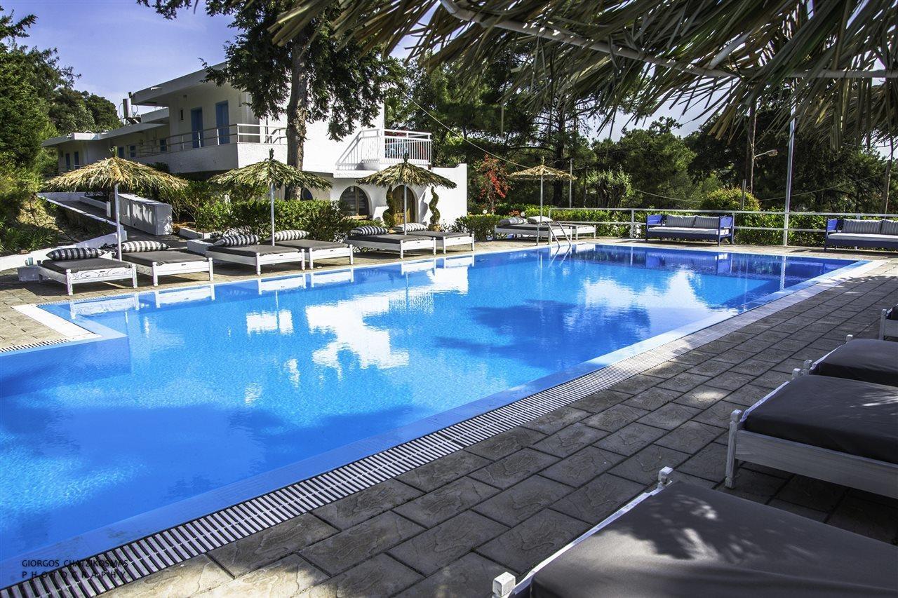 Pine Trees Art Hotel Ixia  Exterior photo